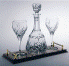 White wine decanter set.